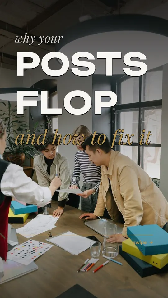 Carousel cover: why your posts flop